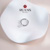 【阮仕珍珠】阮仕心语系列S925银 Akoya珍珠戒指 6.5-7mm 商品缩略图2