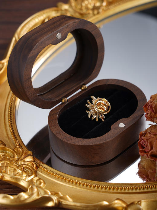 子佩集【雪域仙踪】珍珠惜王妃胸针【XXXZ233】6.5mm珠镀金雪花2601 商品图5