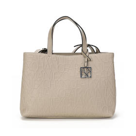 8050232343705 ARMANI EXCHANGE 女式满印LOGO大容量商务手提斜挎单肩包【32*13*23cm】