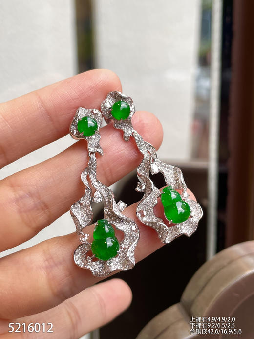 5216012，葫芦耳坠。具体价格微信咨询 商品图3