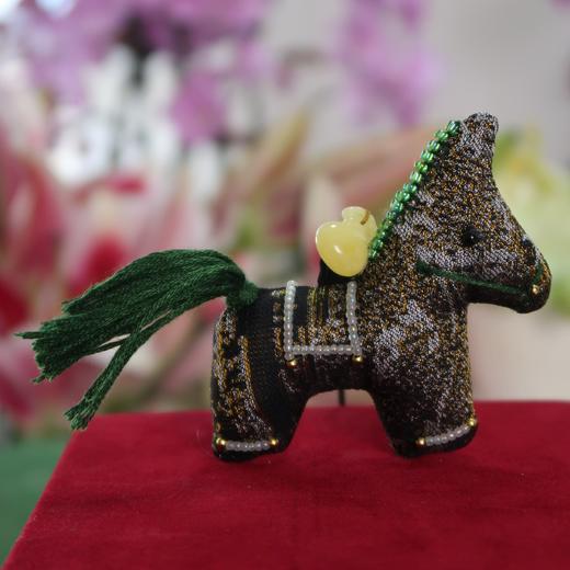 非遗大师级名锦定制|2026小马双面挂件，新中式国风，珍贵手作礼 商品图8