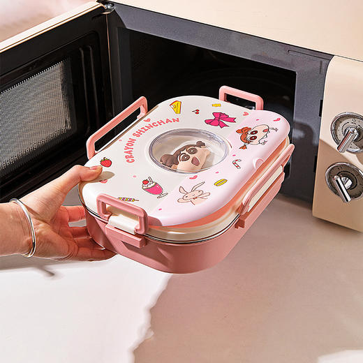 摩登主妇316L不锈钢保温饭盒小学生专用便当盒餐盒 商品图7