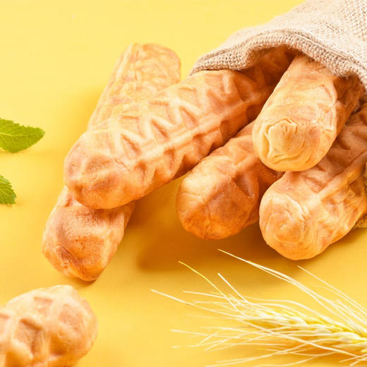 海玉·手撕棒500g 面包棒 奶香浓郁 营养早餐 软面包点心 商品图5