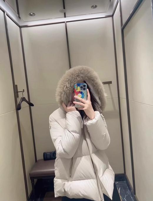 F011207冬季2025新款Laicheful 超大毛领羽绒服 商品图4