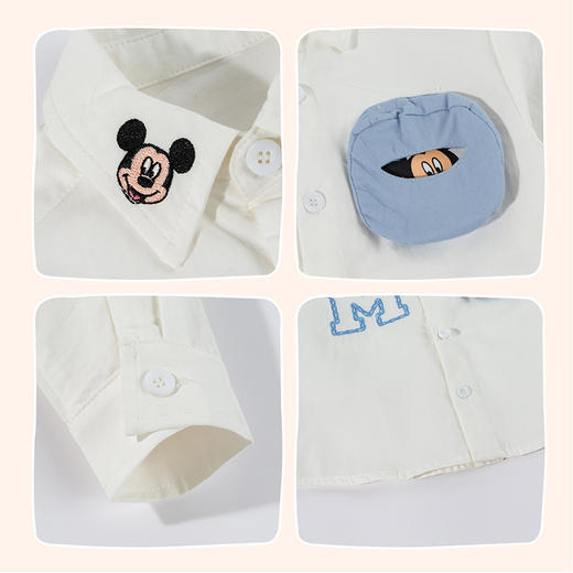 迪士尼男童长袖衬衫XD3DS023 商品图6