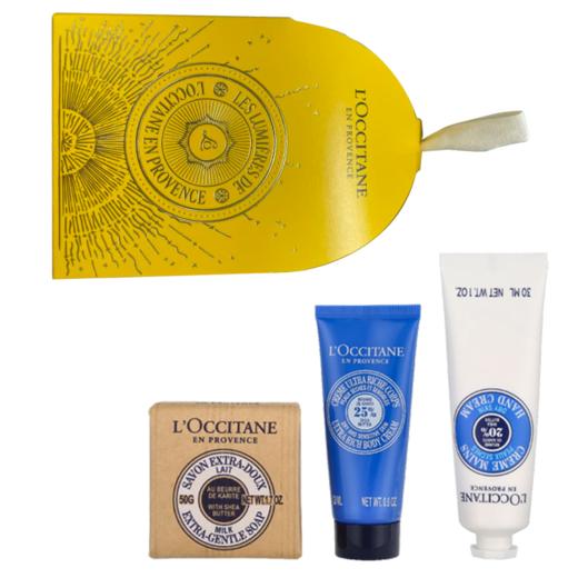 【保税直发】Loccitane 欧舒丹 乳木果礼品套装(乳木果滋养润肤霜20ml+乳木果护手霜30ml+乳木果牛奶皂50g) 【2028/3/12】 商品图3