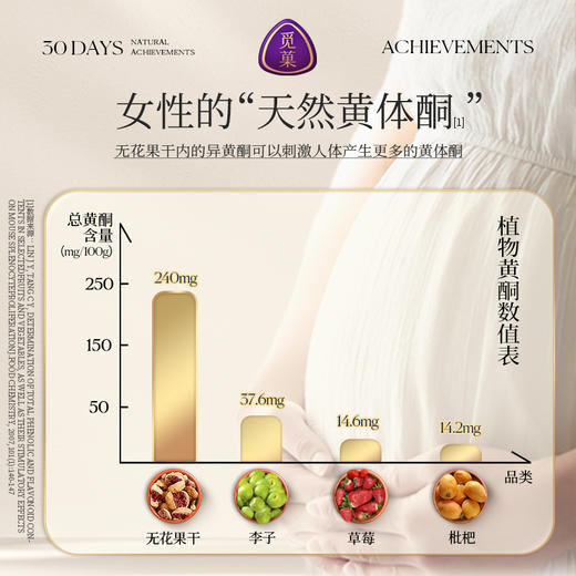 品牌直发 觅菓 树上熟树上干系列伊朗玫瑰无花果干A+级 168g/罐x2 商品图2