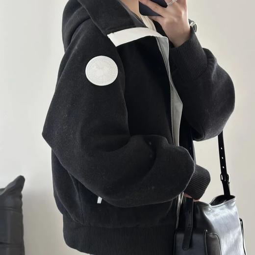 鹅家同款“羊毛羽绒服” ，57.3%绵羊毛+90%白鸭绒填充，外面时髦，里面保暖【3-5天发货】 商品图4