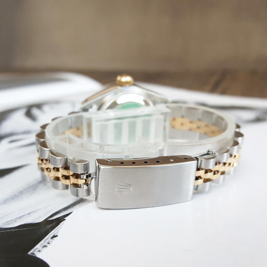 【95新】ROLEX 劳力士69173天文台认证自动机械机芯日期显示26MM（女款）日志型系列蚝式钢/18K黄金；后镶钻石 241225TJ14 商品图5