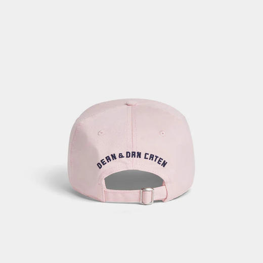 DSQUARED2 女士字母徽标刺绣棉质棒球帽 粉色 BCW0932 05C00001 M4176 商品图1