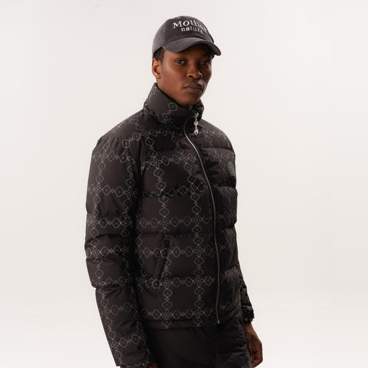 印花羽绒服保暖鹅绒面包服外套男女秋冬新款UPPERVOID二普纬度 商品图3