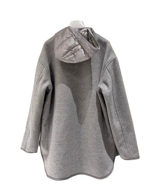 女款羊毛呢羽绒二合一外套hu018 商品图1