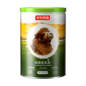 京东京造 鲜来多纯骆驼乳粉礼盒（300g*2罐）阿拉善奶源年货礼盒 /水饮冲调 /成人奶粉 /驼奶粉 商品图4