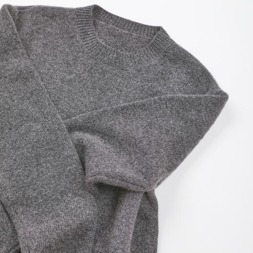 ROMI STUDIO“长期主义”100细腻绵羊毛弹力罗纹套头毛衣RWCWST7193 商品图2