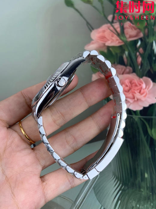 劳力士 VS日志41系列 VS日志V2版 黑盘钻面 男士腕表 丹东3235机 五珠带 表径41mm 商品图6