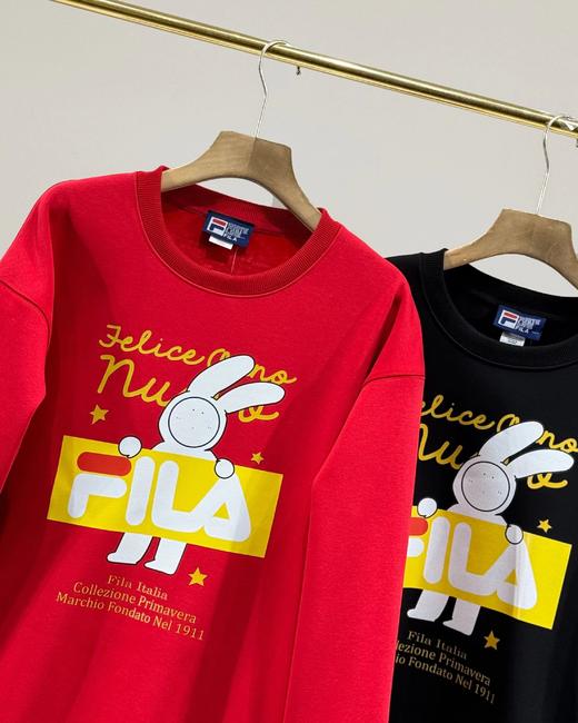 F011266限定款安东尼不二兔情侣款银狐绒卫衣 商品图1