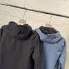 F011221软壳加绒冲锋衣情侣款防水防风休闲连帽内里加绒加厚外套 商品缩略图4