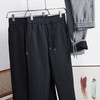 F011202加绒加厚冬季保暖简约基础百搭男士纯色休闲时尚卫裤长裤 商品缩略图3