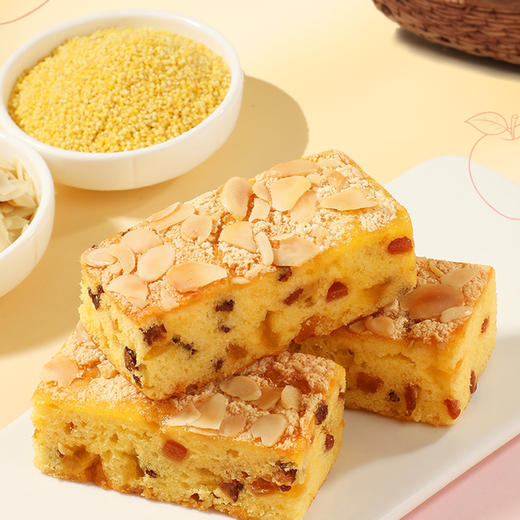 思华梦小米山药苹果糕 商品图3