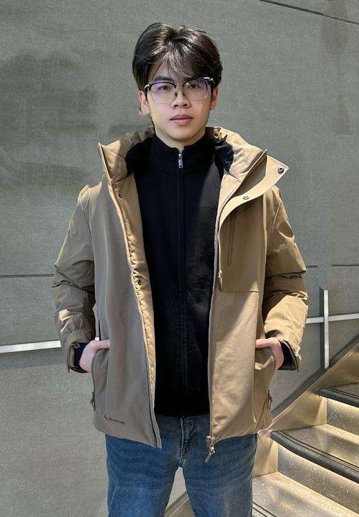 佐丹奴男装三层5A鹅绒羽绒外套01074615 商品图8