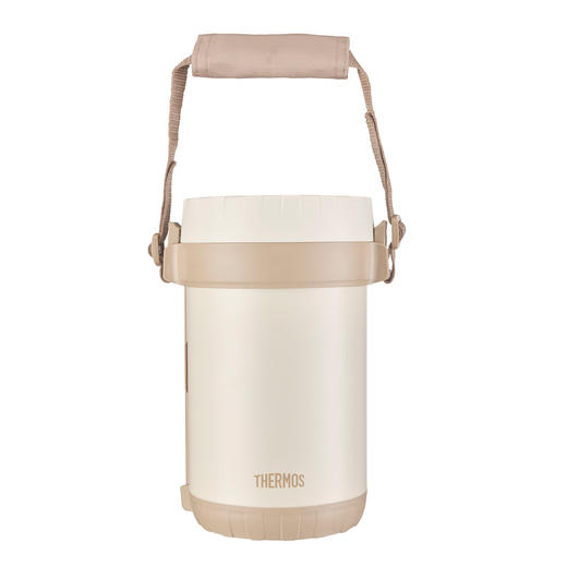 6926497340761 膳魔师THERMOS 不锈钢保温饭盒便携大容量多层上班族带饭保温桶TCBG-2000F【燕麦色(BR)】 商品图4