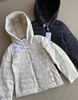 F011238秋冬甄选连帽轻薄排骨羽绒服女通勤休闲保暖外套 商品缩略图1