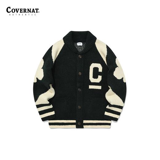 【春上新】【5折】6楼COVERNAT男女同款针织外套吊牌价1299折后价649 商品图1
