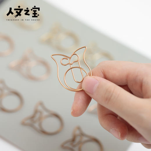 【人文之宝】鲁迅系列 · 猫头鹰回形针套装 商品图1