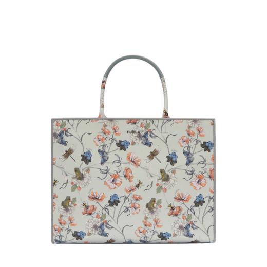 8050597449517 FURLA FURLA OPPORTUNITY织物大号花卉印花女士托特包 商品图0
