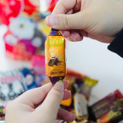 疯抢中！！【送新年手提礼袋】【俄罗斯风味·巧克力夹心混装糖果】多种口味 好吃不腻 年货送礼 500g*2袋/430g*盒装 商品图8