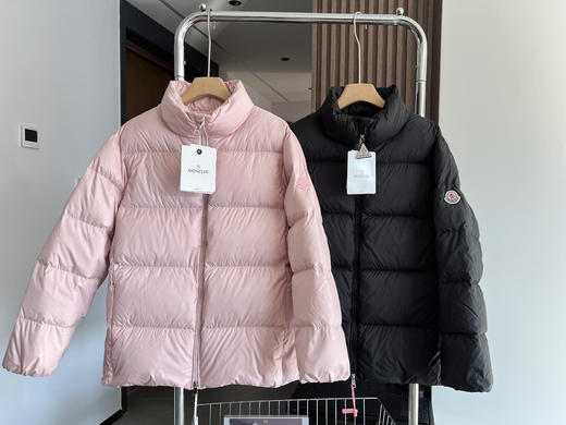 新款简约低调男女同款蒙口白鸭绒羽绒服 商品图12