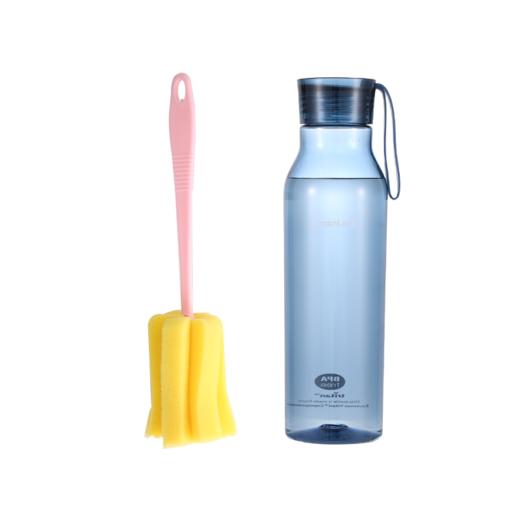 ABF664BLUBR 乐扣乐扣Lock&Lock 【节日送礼】配杯刷Tritan材质运动便携杯子随手杯塑料水杯 商品图0
