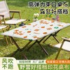【松紧束口无惧大风❗️加厚防渗透】卡通一次性桌布束口松紧带野餐户外露营蛋卷桌垫加厚防油防水桌套。jc 商品缩略图0