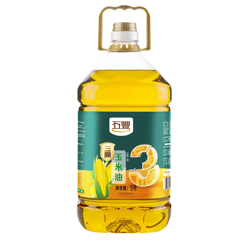 五丰三原压榨玉米油5L
