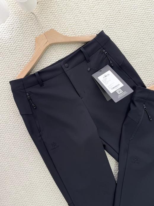 F011260户外运动登山徒步女款微喇防风加绒软壳裤 商品图10