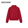 斯凯奇（Skechers）新年礼物针织套头卫衣女2025冬季新款长袖外套休闲运动服L425W012 商品缩略图5