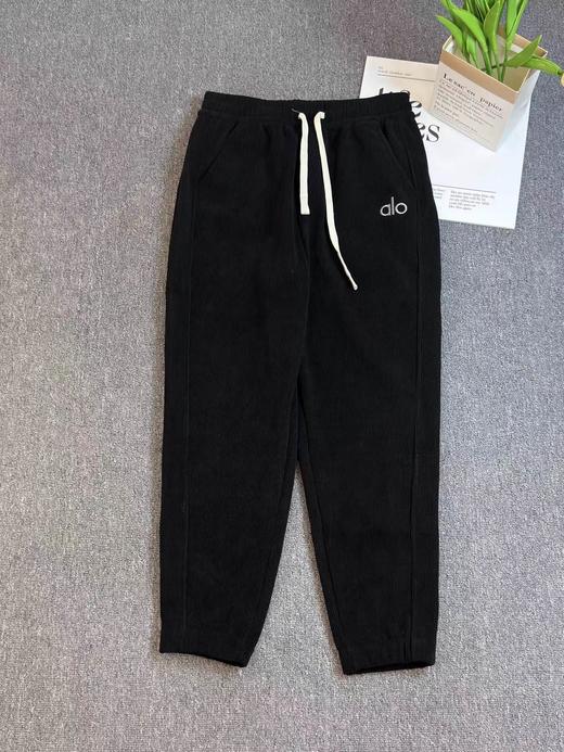 F011271男女同款加绒卫裤刺绣款加厚卫裤束脚裤 商品图7