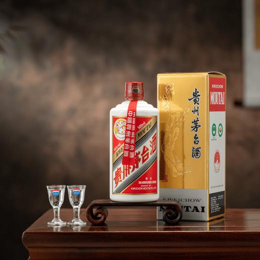 【不含税】飞天53%vol 500ml贵州茅台酒（带杯）【不支持退换】单笔订单满800兑换价¥1488 【亏本价兑换品不支持开发票 慎买】 商品图0