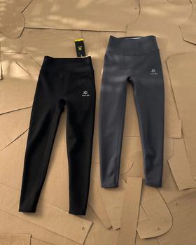 F011248女款厚抓绒裤中层保暖修身吸湿排汗户外运动瑜伽裤
