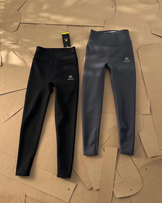 F011248女款厚抓绒裤中层保暖修身吸湿排汗户外运动瑜伽裤 商品图0