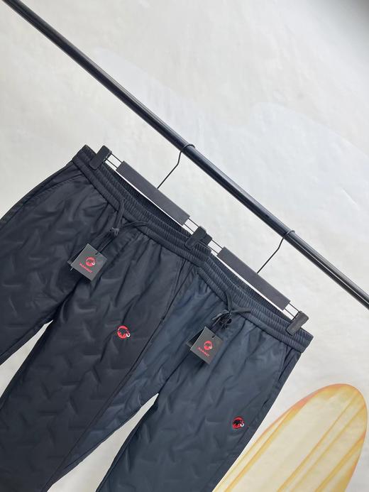 F011256冬季新款防风耐磨防泼水保暖运动羽绒裤直筒长裤 商品图1