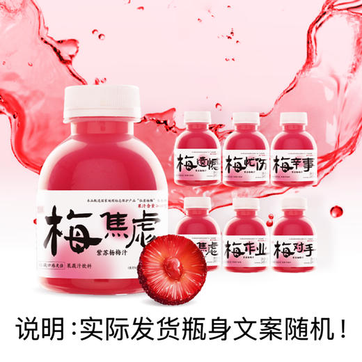 紫苏杨梅汁  1瓶杨梅汁=25颗地标杨梅  果汁含量≥ 60%  餐后来口杨梅汁 清甜润口 身心舒爽无负担 245ml*6瓶/箱 商品图5