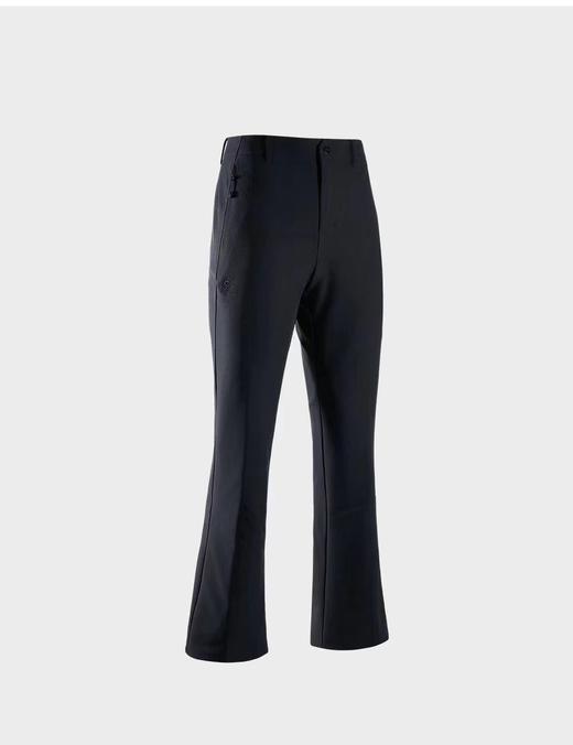 F011260户外运动登山徒步女款微喇防风加绒软壳裤 商品图6