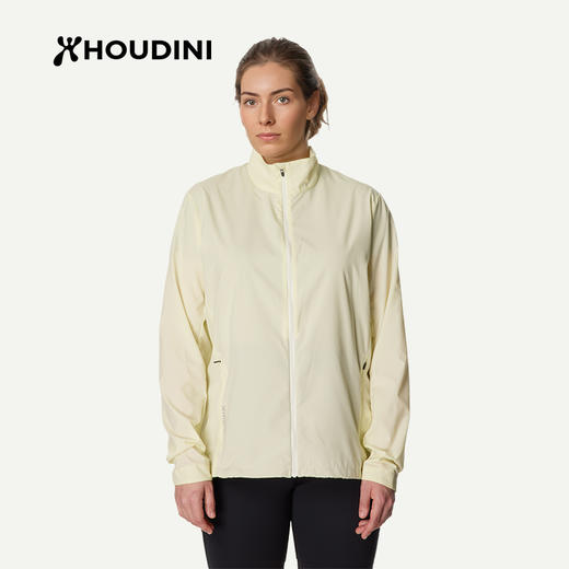 HOUDINI胡丁尼 Pace Trail 疾速户外26春夏新女立领骑行跑步防风夹克 810060 商品图7
