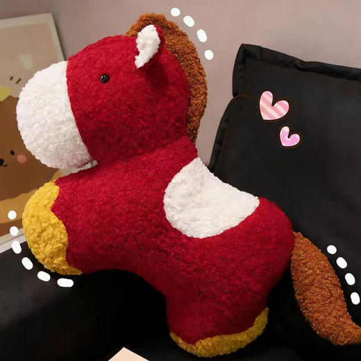 【品牌直发】加倍生活 国风小马抱枕 马年限定系列 春节新年焕新季 商品图4