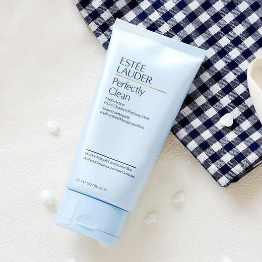【闪购专属】EsteeLauder 雅诗兰黛细致焕采蓝色洁面 泡沫洗面奶150ml 商品图2
