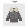 A002潘依绣丁丁宠粉冬季保暖时尚简约收腰羽绒外套Q2315 商品缩略图0