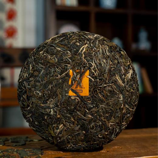 2025年吉象老班章82号古树纯料普洱生茶357g/饼 商品图5