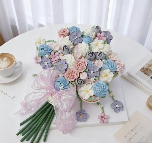 多款式~花束蛋糕7颗杯子组成-无夹心内有卡仕达酱-低糖无添加 商品图7