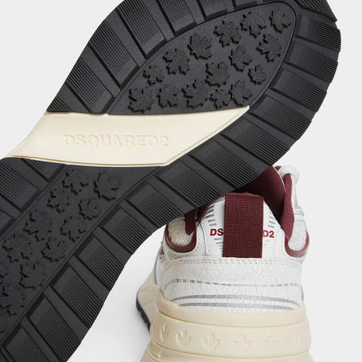 DSQUARED2 男士 Sprinter系列 枫叶徽标休闲运动鞋 混色 SNM0444 43108445 M4141 商品图4